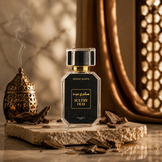 Modest Scents Sultry Oud Extrait De Parfum 50ml – Luxury Long-Lasting Oud Fragrance
